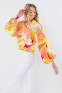 Marble Ivory Yellow Shirt