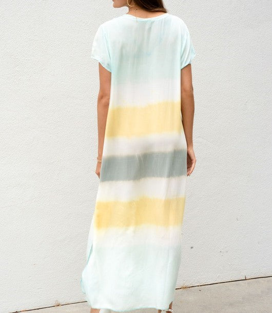 Short Sleeve Maxi Dress