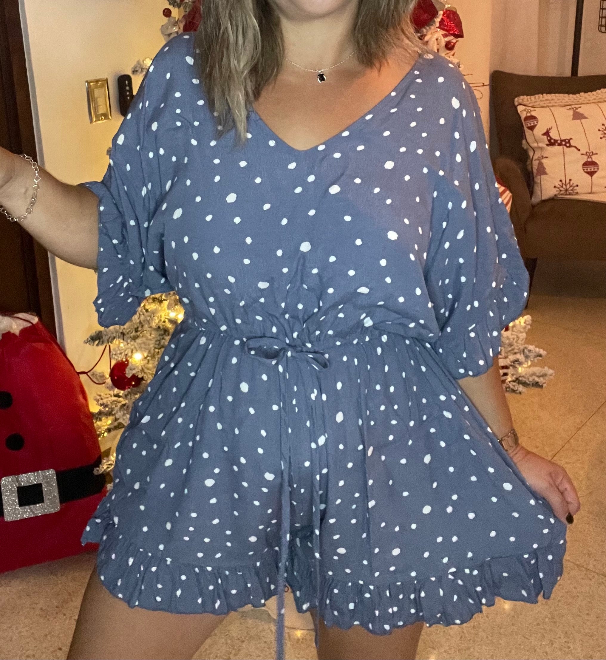 Polka Dot Lose Fit Romper